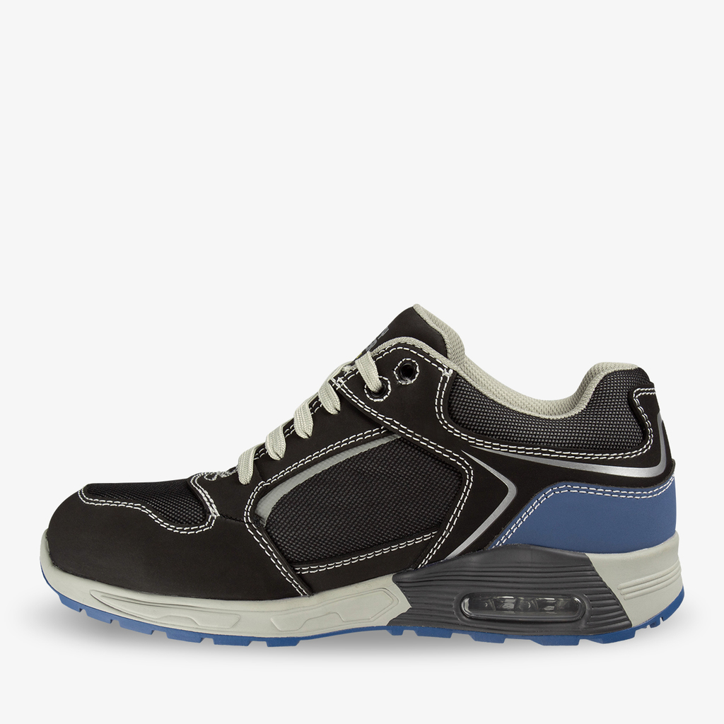 Safety Jogger Raptor sepatu safety low cut metal free tampak samping